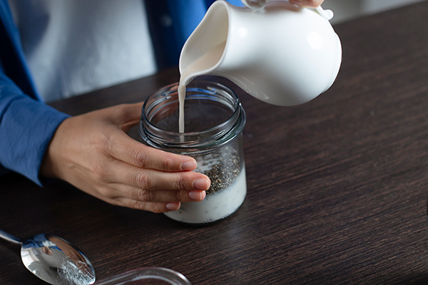receta de pudin de chia
