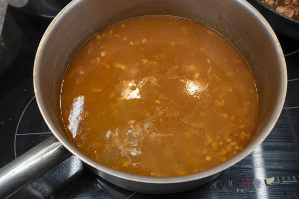 como hacer garbanzos con merluza