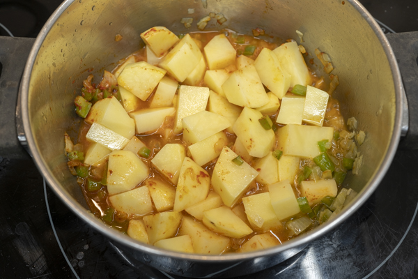 patatas en guiso para hacerlas con rape