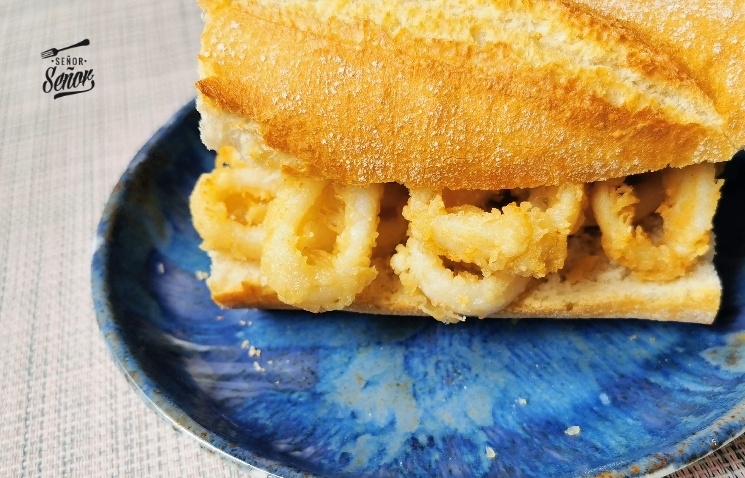 bocadillo de calamares