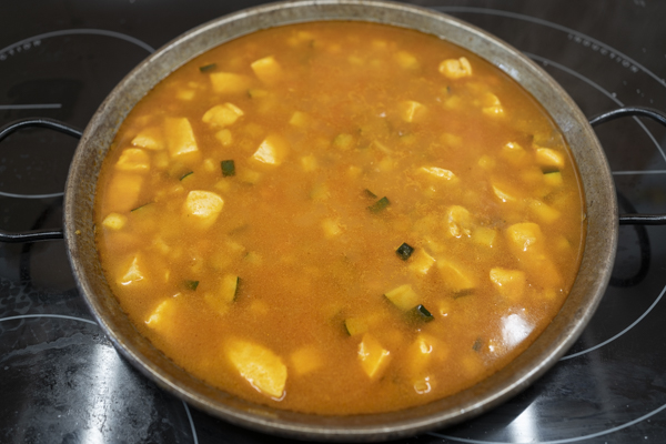 receta de arroz con pollo y calabacin