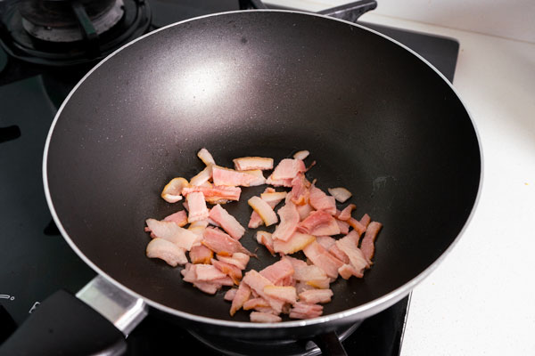 bacon en sarten