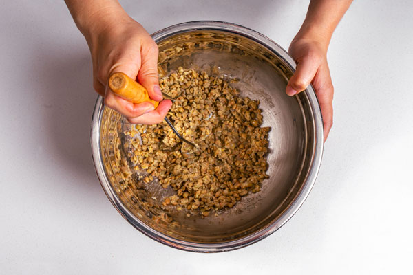 como hacer hamburguesa de lentejas