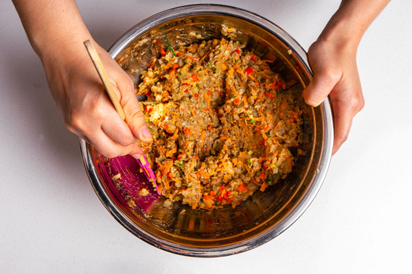 receta de hamburguesa de lentejas