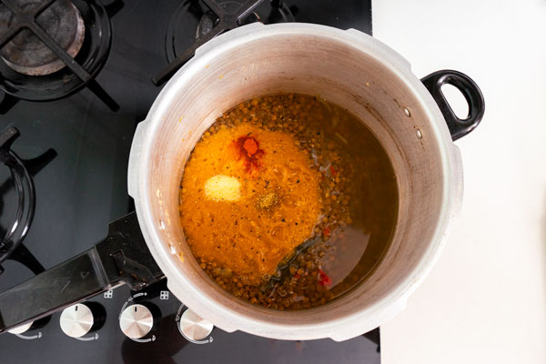 hacer lentejas estofadas