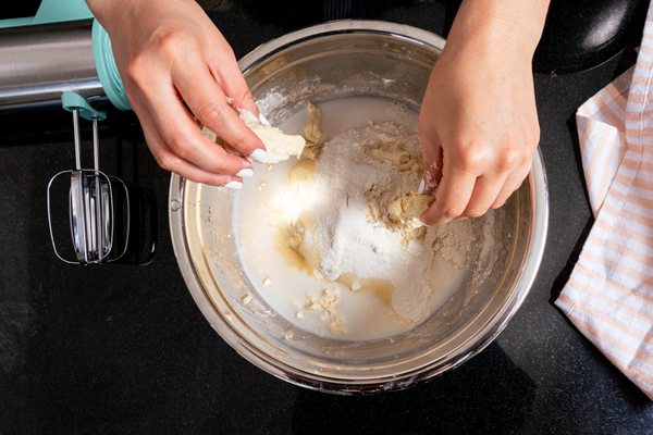 como hacer roscon de reyes relleno de nata
