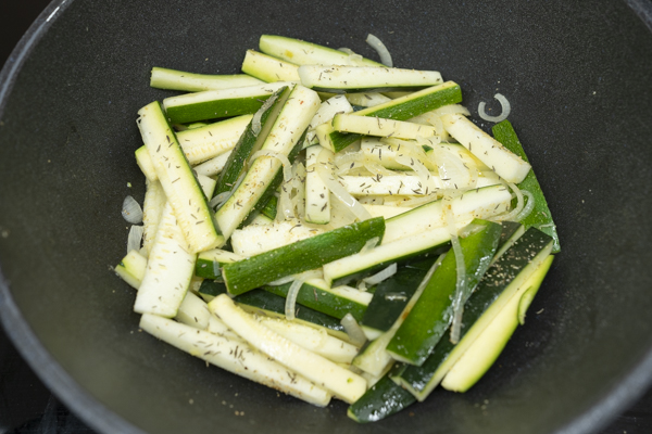 receta de calabacin salteado