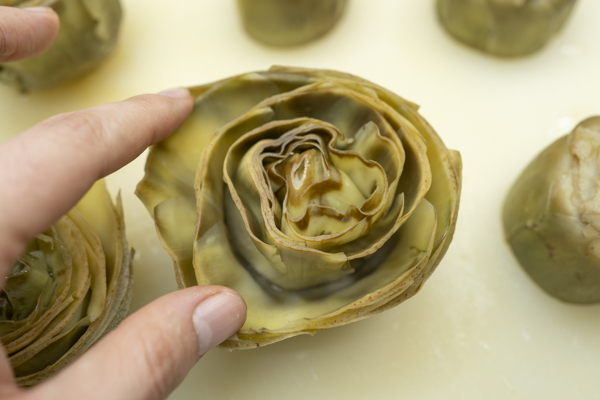 alcachofas a la plancha receta 