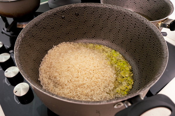 hacer arroz jazmín para bibimbap