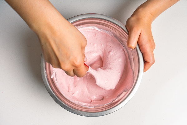 como hacer mousse de fresas