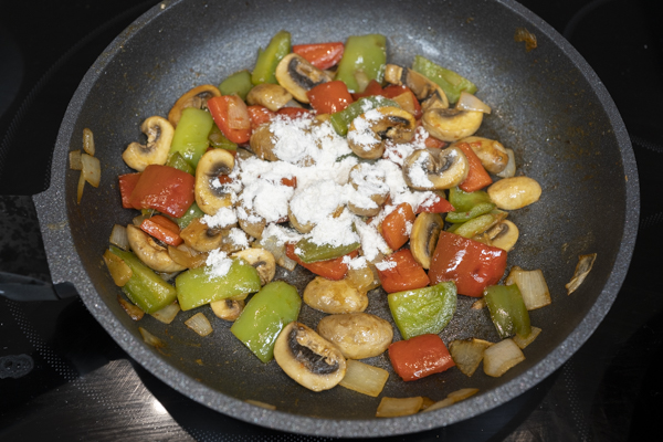 salsa con verduras