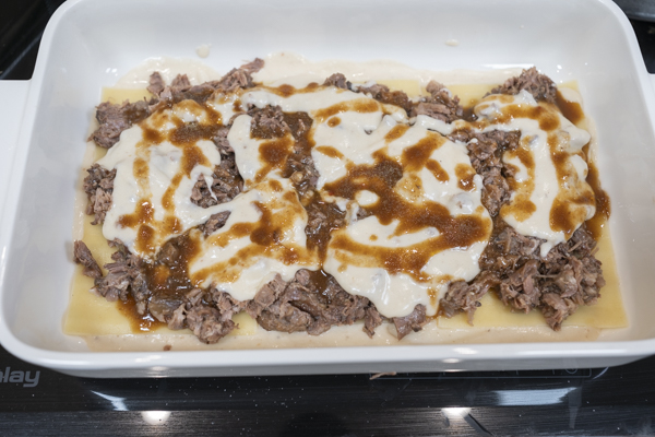 receta de lasaña de rabo de toro
