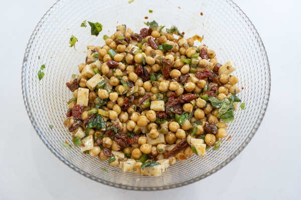 receta de ensalada de garbanzos pedrosillanos
