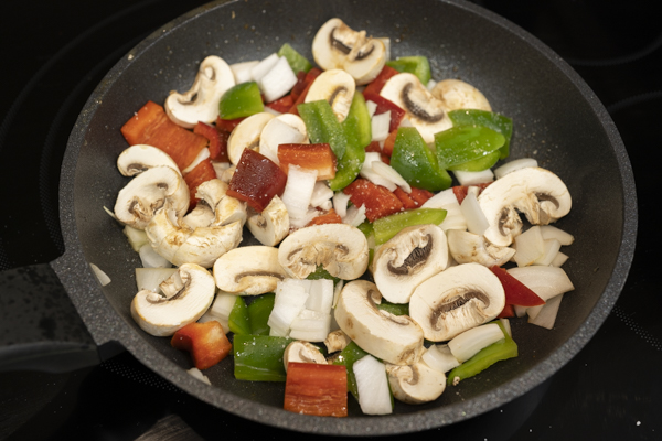 verduras para hacer salchichas con verduras