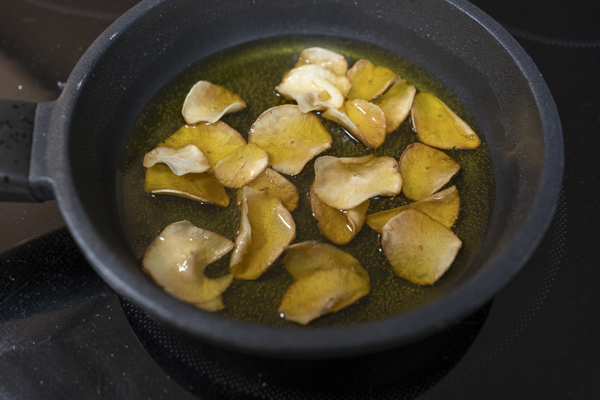 chips de yuca crujientes