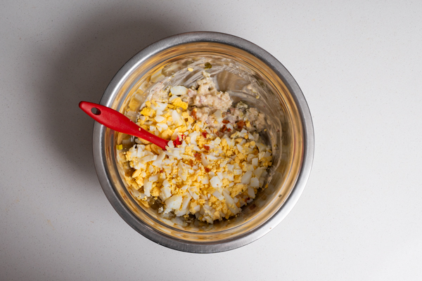 receta de Ensaladilla de huevo